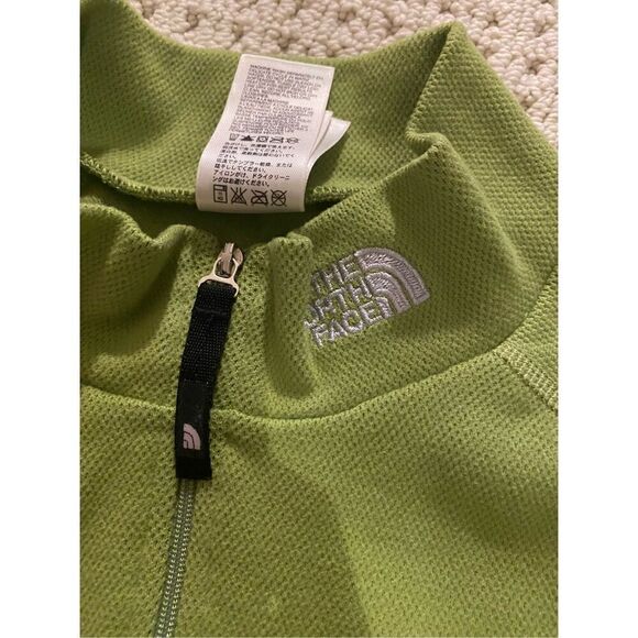 The North Face Flight Series Quarter zip Spring Green LARGE - Picture 2 of 4